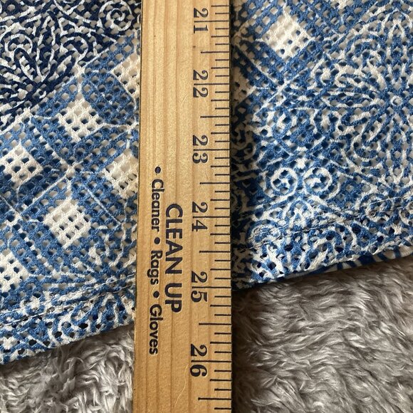 Alfred Dunnar Women's Long Sleeve Multicolored Pullover Blouse Size M - Picture 4 of 5